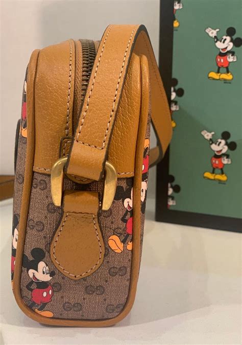 gucci mickey mouse diaper bag|gucci mickey mouse handbag.